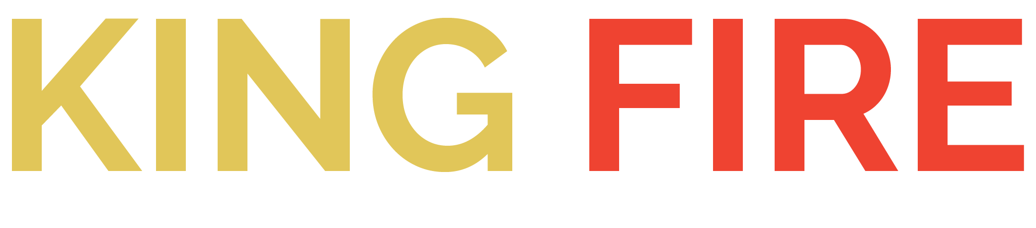 King Fire with White Tag